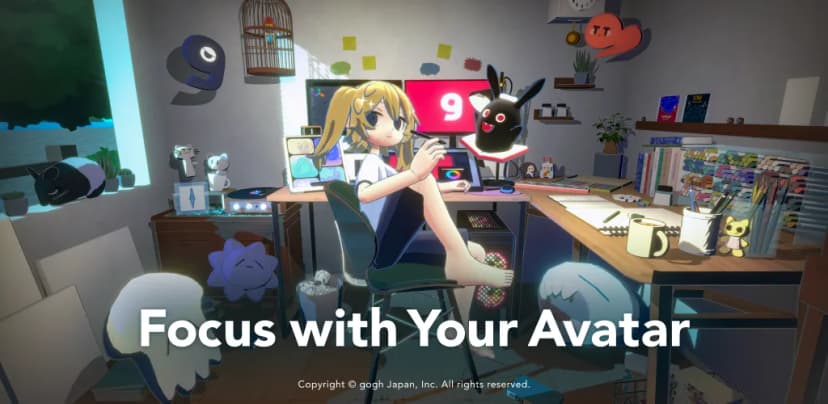 gogh: Focus with Your Avatar